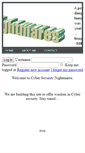 Mobile Screenshot of cybersecuritynightmares.com